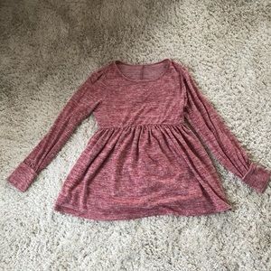 Pink Maternity Shirt | Isabel